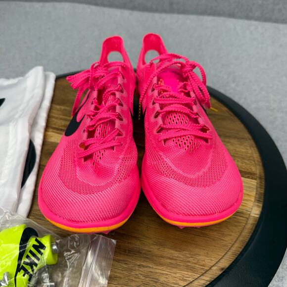 Nike ZoomX Dragonfly Mens Size 10 Hyper Pink Black Track Spikes CV0400-600 NEW - Picture 2 of 7